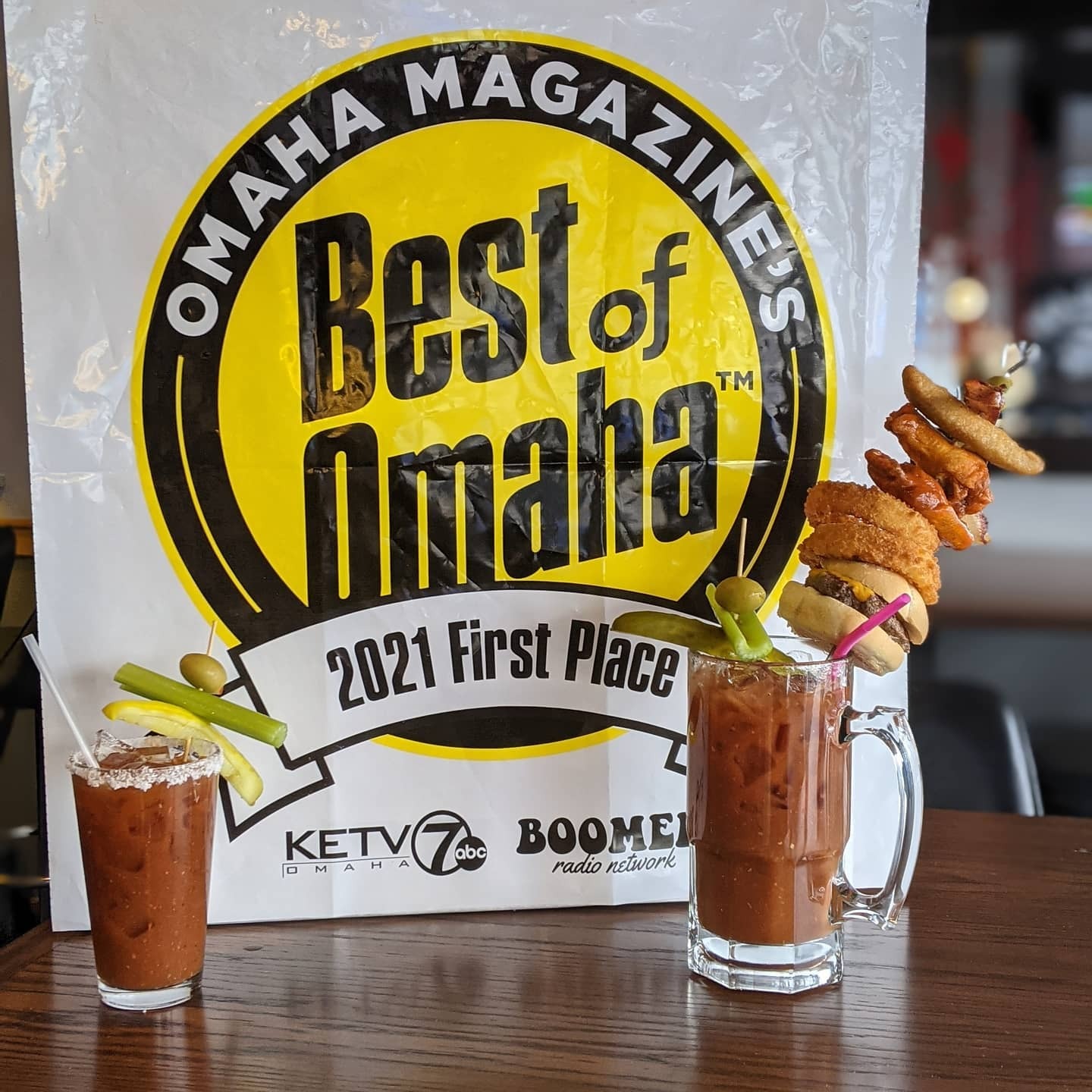Report In Pub Home Best Bloody Mary in Omaha